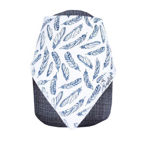 Copper Pearl Bandana 4 pack Bib Set Woodland Ruby Love Baby