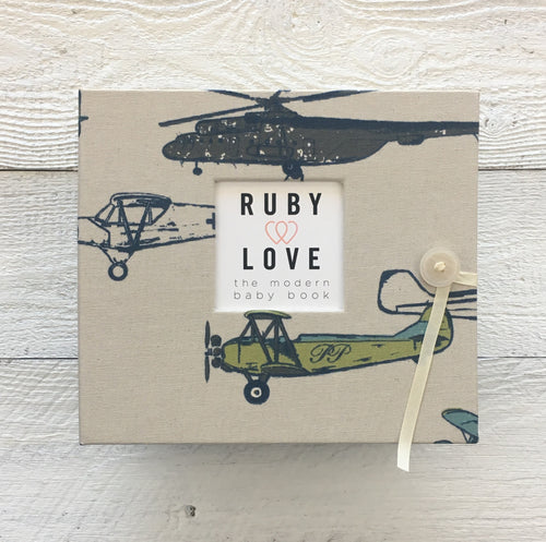 Vintage Planes | Baby Book