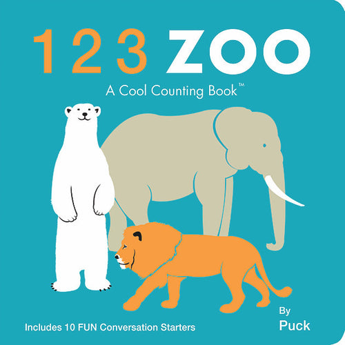 123 Zoo Board Book by Puck | Babies | Toddlers