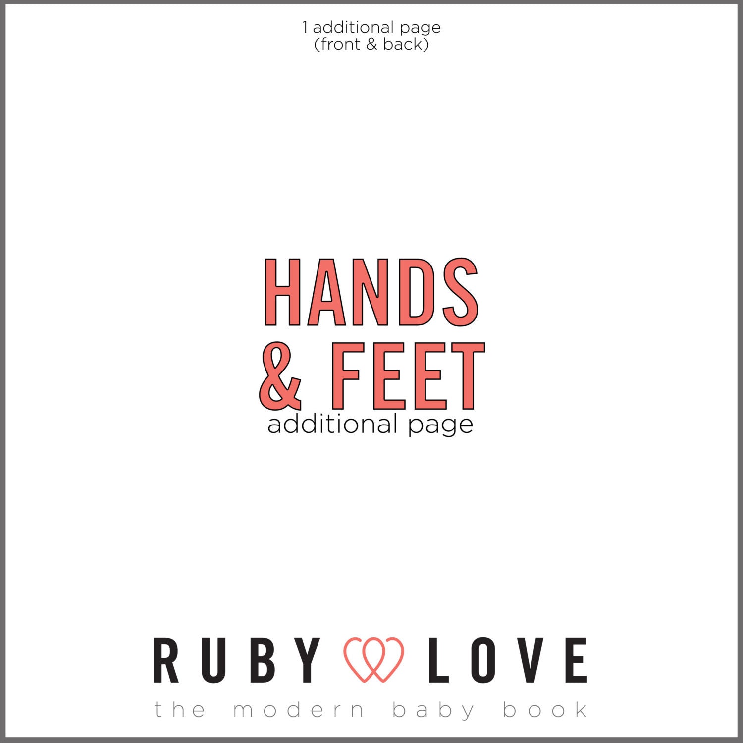 Hands and Feet Page