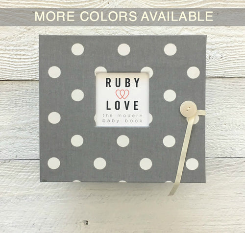 Polka Dot | Baby Book