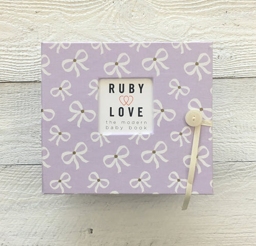 Girly Bows | Baby Book