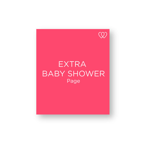 Extra Baby Shower Page