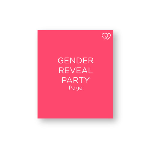 Gender Reveal Page