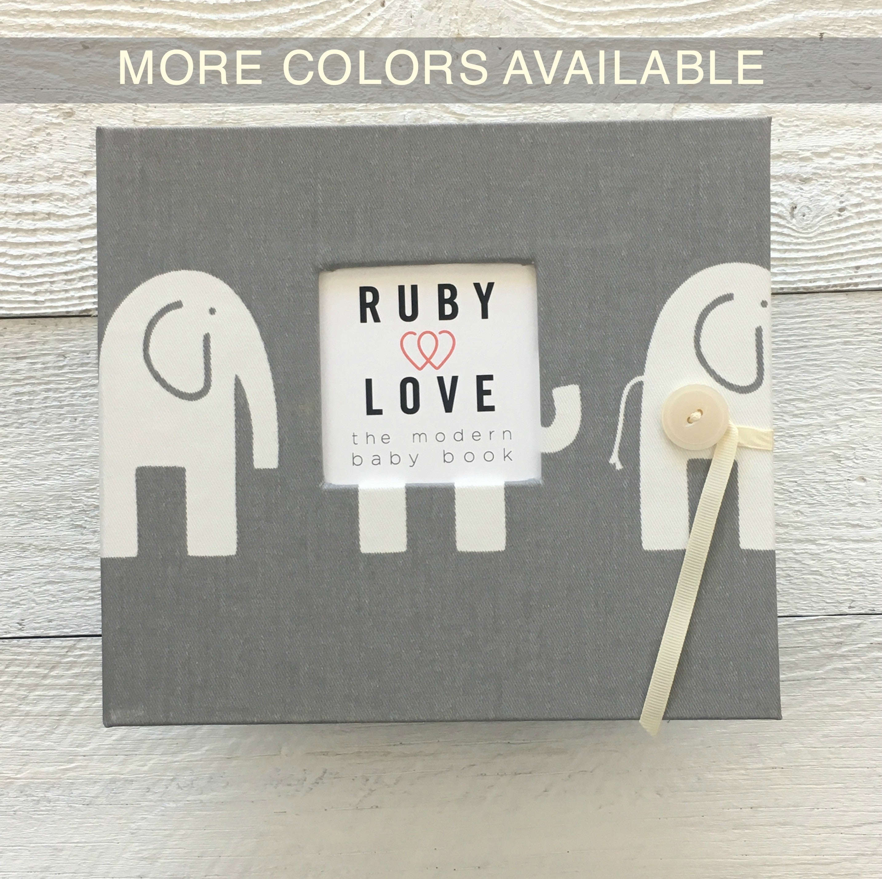 MOD Elephants | Baby Book