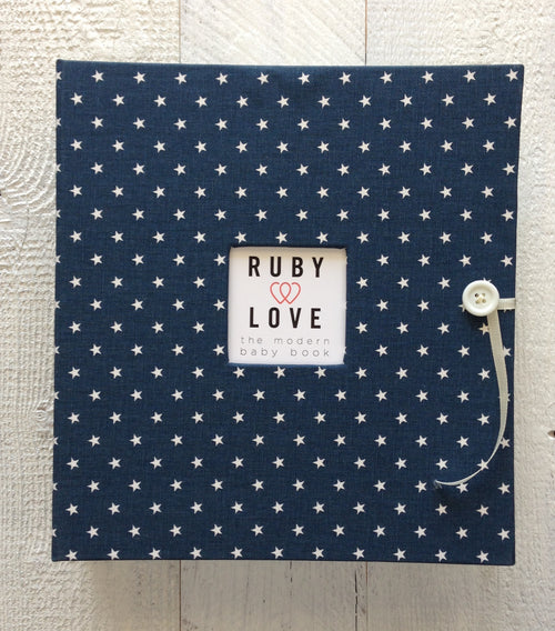 Navy Mini Star School Years Memory Book
