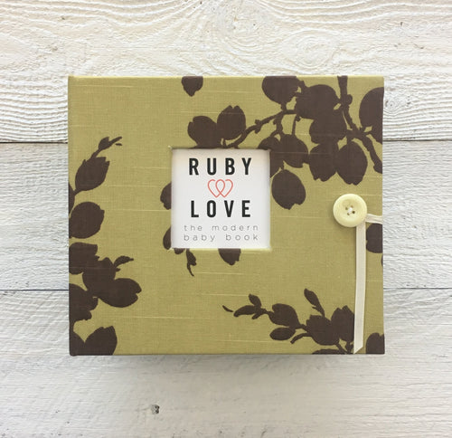 Sage Linen Branches Album/Binder Only