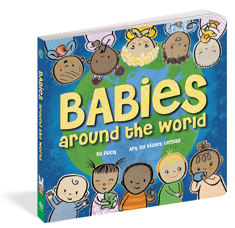 Babies Around the World Board Book by Puck – Ruby Love Baby