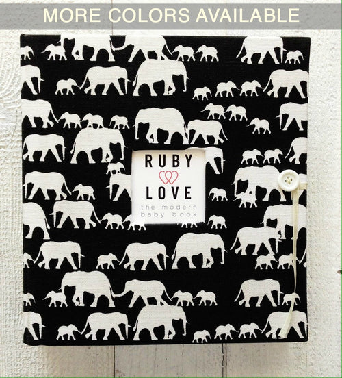 Elephant Silhouette | School Years Memory Book