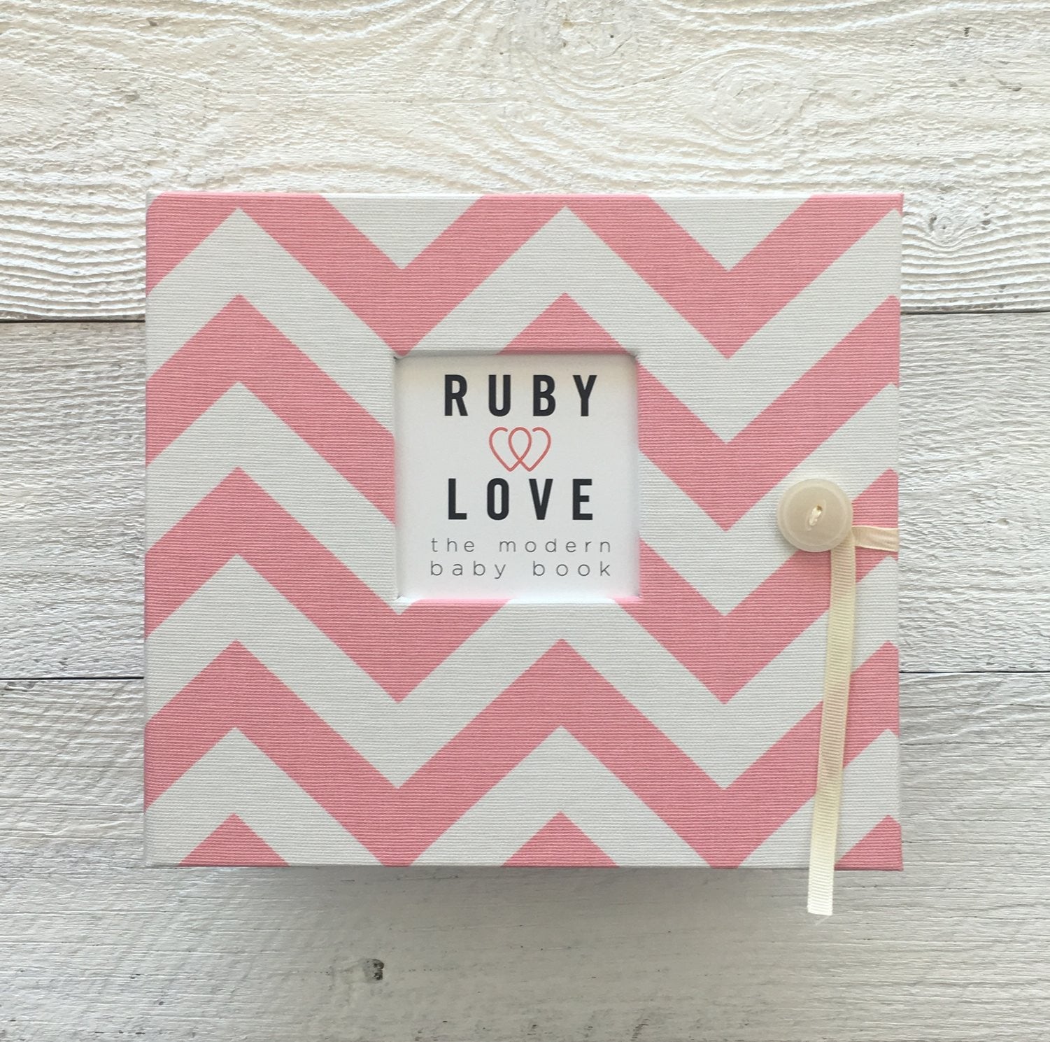 Chevron Stripes | Baby Book