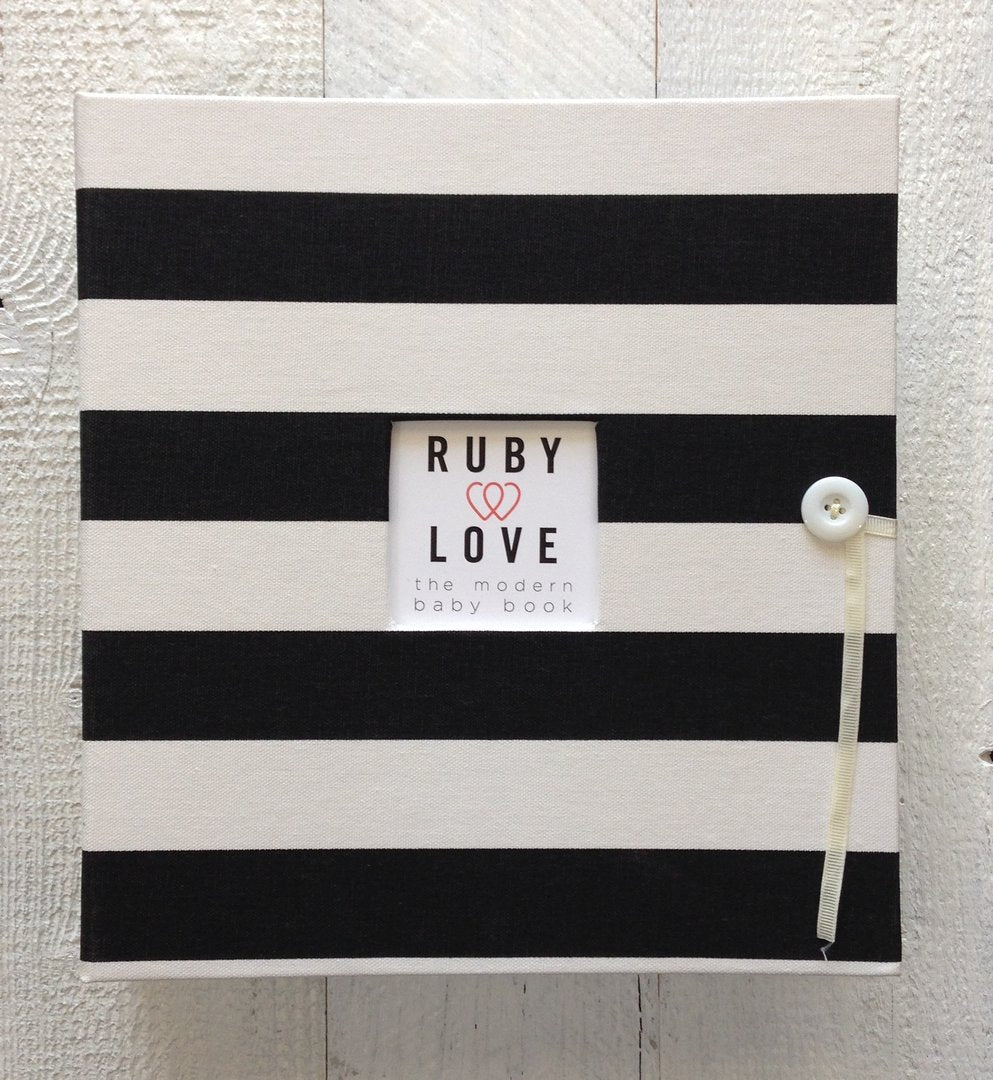 Canopy Stripe | School Years Memory Book