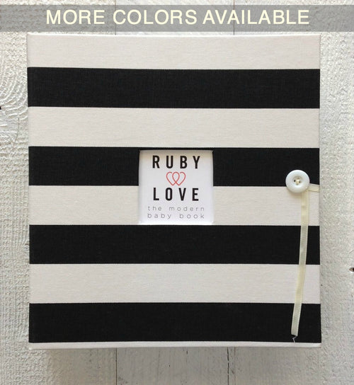 Canopy Stripe | School Years Memory Book