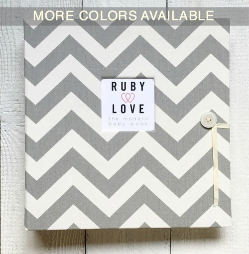 Chevron Stripes | School Years Memory Book
