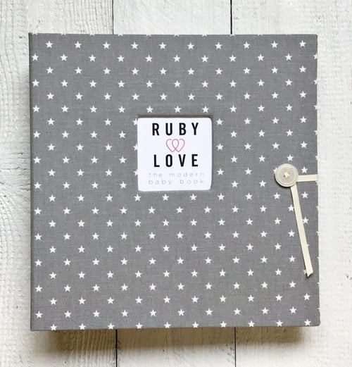 Gray Mini Star | School Years Memory Book