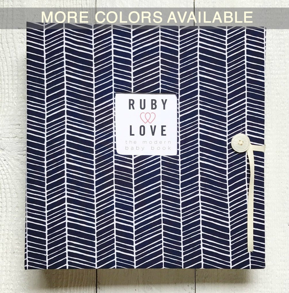 Herringbone | School Years Memory Book