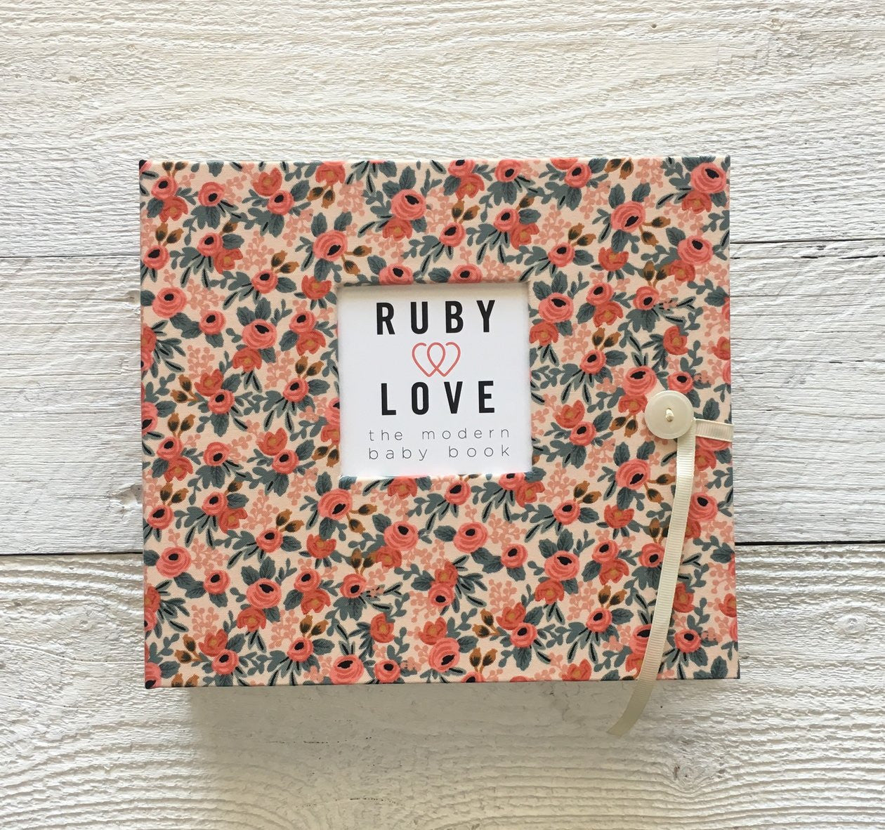 Rifle Paper Co. Rosa Floral | Baby Book