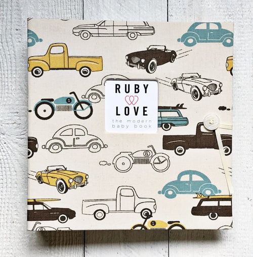 Vintage Cars | School Years Memory Book